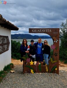Students Playing and Learning Spanish in Guatavita